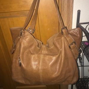 Michael Kors Slouchy Leather HOBO Tan